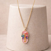 Abstract Face Pendant