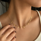 dainty chain necklace for women