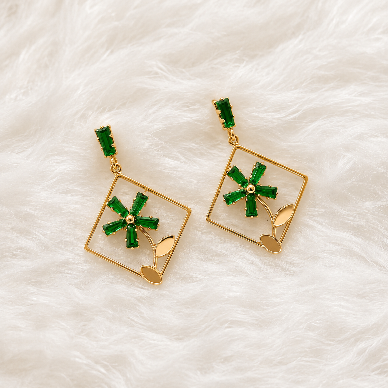 Fiora Bloom Statement Earrings