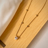 Celeste Heart Necklace