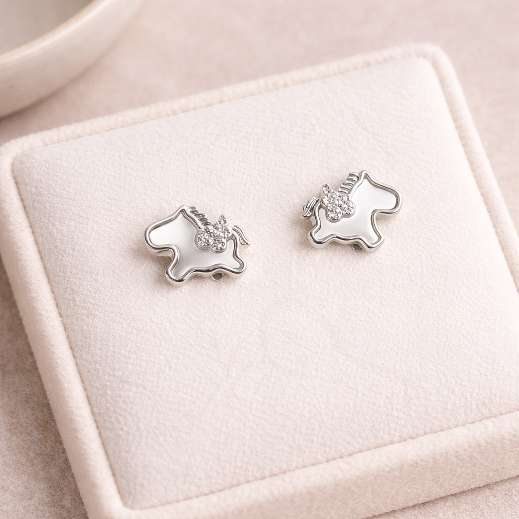 Unicorn Stud Earrings