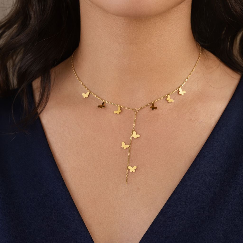 Butterfly Glow Necklace
