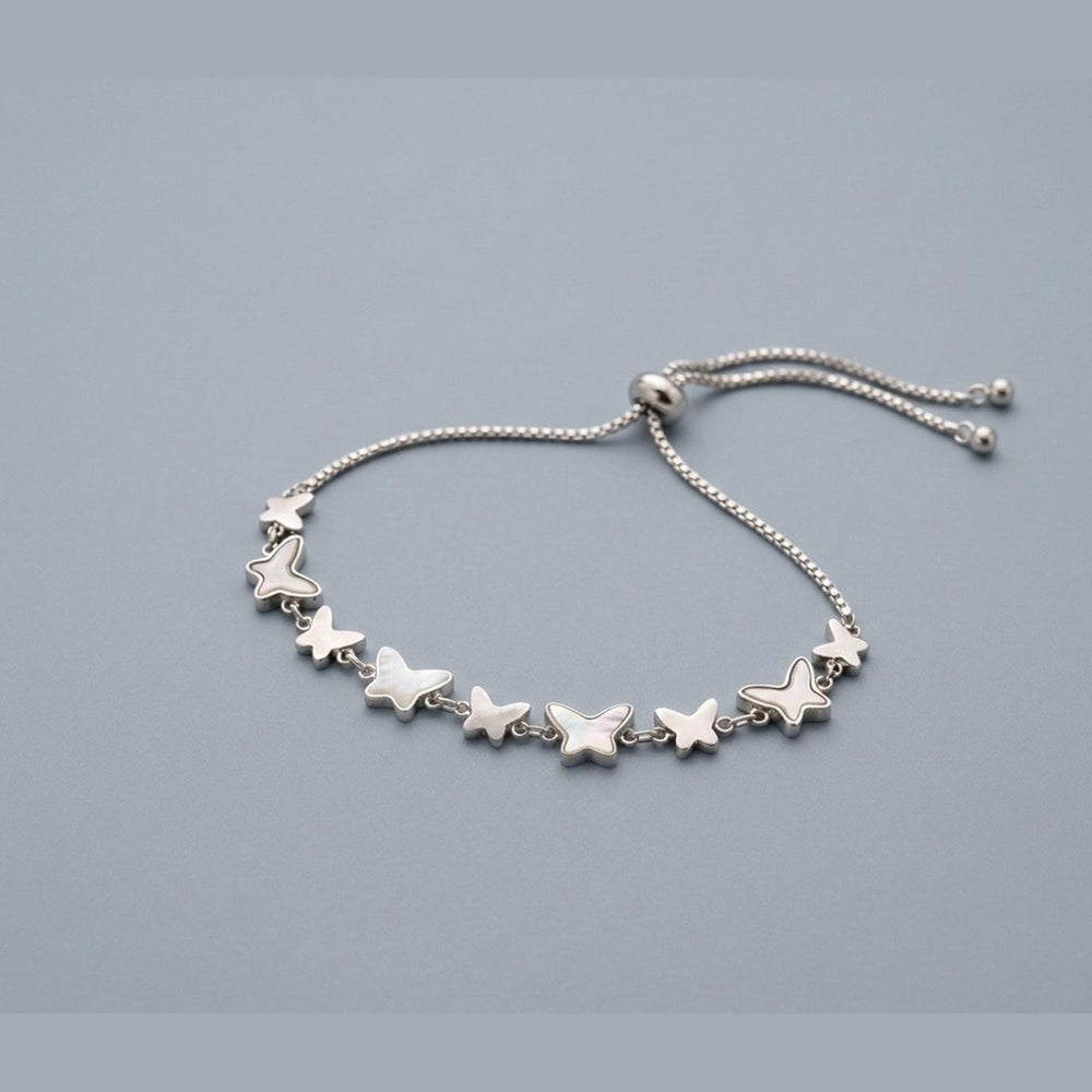 minimal butterfly bracelet for everyday wear